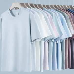 T-shirt surdimensionné personnalisé avec logo brodé, impression DTG de haute qualité, 180,2 g/m², unisexe, votre <span class=keywords><strong>propre</strong></span> marque - Product Image 1