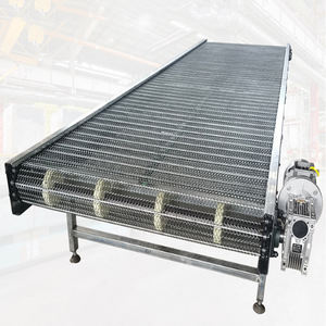 Convoyeur à bande de maille de chaîne d'acier inoxydable pour l'industrie alimentaire - Product Image 5