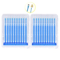 Bâtonnets dentaires en gros pour le collage de facettes en porcelaine, 20 pièces/boîte, pointe applicatrice pour usage domestique et clinique