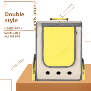 Zaino Ergonomico per il Trasporto di Animali Domestici con Ampio Interno e Design con Chiusura a Rullo per Viaggi con Animali in Ogni Condizione Meteorologica - Product Image 2