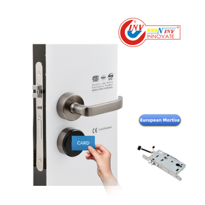 INV Smart System <strong>Small</strong> RFID Card Digital Room Luxury 304 Stainless Steel <strong>Door</strong> Locks and <strong>Handles</strong> - Product Image 3