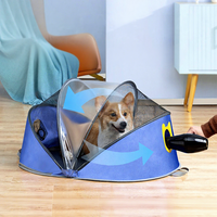 Sèche-cheveux portable pliable pour animaux de compagnie, pour animaux de petite et moyenne taille, chat, chien, boîte de séchage intérieure après le bain, séchage rapide