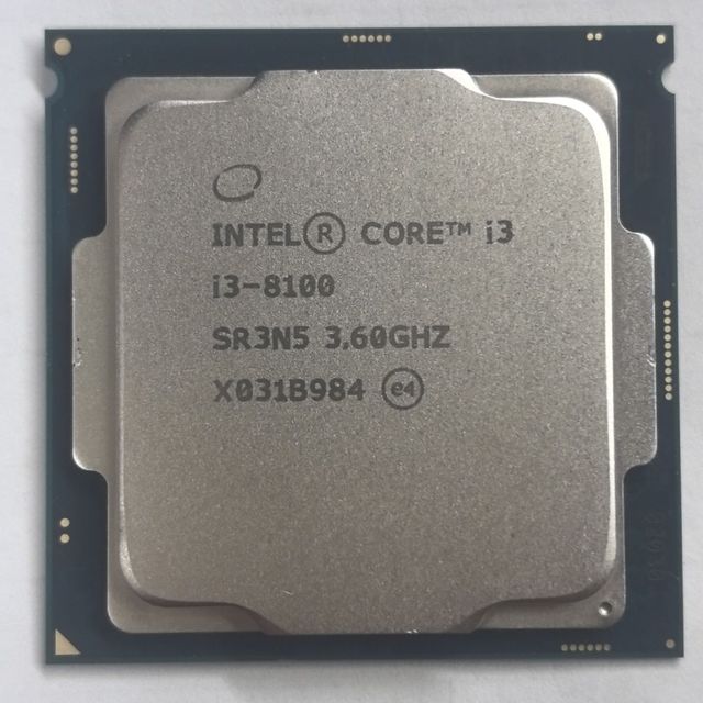 Core I3 8100 Quad-Core Used Desktop CPU Processor LGA1151