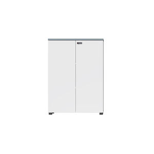 GENOVA, muebles de oficina modernos, armario de almacenamiento enano de madera para oficina en casa y escuela, modelo de fábrica 09F0807 09F0808 - Product Image 4