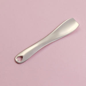 Cuchara de crema exfoliante de acero inoxidable, <span class=keywords><strong>Mini</strong></span> cuchara cosmética, herramienta de masaje de Crema para Ojos de 6cm para el cuidado de la piel - Product Image 3