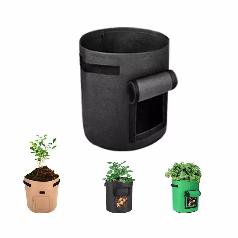 Мешки для выращивания овощей, мешки для выращивания картофеля из фетра, мешок для выращивания картофеля с клапаном на окно