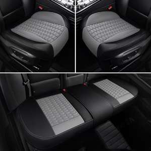 İki ön klozet kapağı s ve bir arka koltuk minderi ile düşük fiyatlı promosyon araba koltuk minderi Set. - Product Image 4