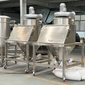 New Small Stainless Steel Bag Compression Feeding Station High Efficiency Industrial Premium Material Handling Equipment - Product Image 5