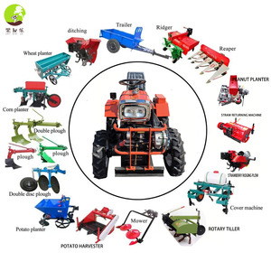 Mini Tractor Cultivador de 18 Caballos de Fuerza con Arranque Eléctrico y Cuatro Ruedas Pequeñas, Componente Central del Motor, para Exportación - Product Image 2