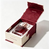 Boîte de parfum rigide de luxe personnalisée en gros avec logo, en carton rigide, 30 ml, 50 ml, boîte de parfum de haute qualité