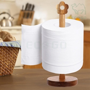 Shopping Wooden <b>Desktop</b> Display <b>Stand</b> Toilet Storage Rack Tissue Paper Roll Dispenser Storage Holders - Product Image 6