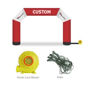 Pompa udara kustom tahan lama nilon PVC pompa iklan luar ruangan kualitas tinggi gapura tiup raksasa dan layar lengkungan - Product Image 3
