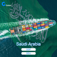 Agent d'expédition maritime DDP pour le transport de marchandises sans tracas, fabriqué dans le monde entier, de Chine porte à porte vers l'Arabie Saoudite, les Émirats Arabes Unis, Dubaï, Bahreïn, l'Indonésie