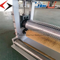 Nouvelle machine à perforer de petite taille, perforateur à rouleaux à froid pour plastique, tissu non tissé, marque Shine East, capacité de 150 m/min