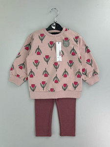 Bộ quần áo bé gái mới về, phong cách boutique, thu đông, bộ đồ thể thao dễ thương, đáng yêu, dành cho bé gái từ 6-36 tháng tuổi, bộ 2 món - Product Image 6