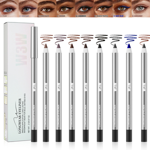 Crayon Eyeliner crémeux et doux, imperméable, pigment riche, glisse en douceur, facile à appliquer pour un maquillage des yeux ailé, pour un usage quotidien - Product Image 6