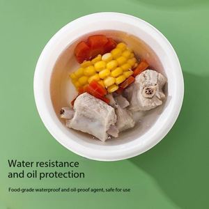 Conteneur alimentaire jetable biodégradable en bagasse de canne à sucre pour soupe et bol de riz, vente directe usine - Product Image 4