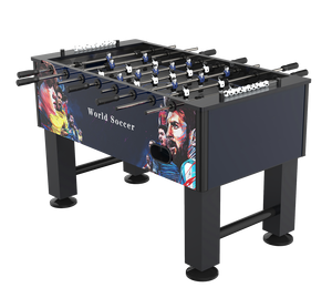 Mesa de Futbolín de Interior Personalizada de Alta Calidad 2024, 55 Pulgadas/5 Pies, MDF, Campo de Juego con Acabado de Melamina de 9 mm de Grosor, Mejor <span class=keywords><strong>Precio</strong></span>, Incluye Accesorios - Product Image 1
