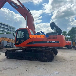 Offre Spéciale : Excavatrice sur Chenilles Lourde d'Occasion Doosan DH420LC-7 Originale Coréenne, Godet de 2,18 m³, Moteur Hydraulique, Livraison Gratuite - Product Image 4