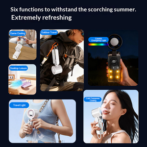 Top Selling 12000-15000 RPM High Speed Cute Mini Fan Multi-Mode Adjustable Cooling Fan USB-Powered Electric Fans - Product Image 2