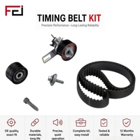 Nouveau kit de courroie de distribution de marque FEI, modèle JFB1040, compatible avec les modèles automobiles Citroën, Opel, Peugeot, kit de courroie et poulie tendeur K015705XS