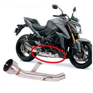 RTS Slip-On pour Suzuki GSX-S 1000 <span class=keywords><strong>GSXS</strong></span> 1000 2015 - <span class=keywords><strong>2018</strong></span> silencieux d'échappement de moto tube de liaison central en acier inoxydable - Product Image 5