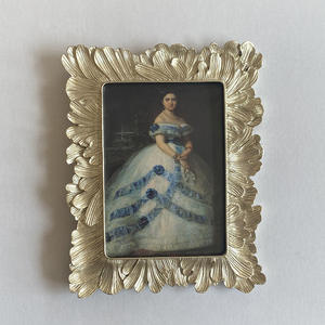 Résine art fabrication personnalisé résine fleur incrustation cadre <span class=keywords><strong>photo</strong></span> antique or cadres <span class=keywords><strong>photo</strong></span> pour européen - Product Image 4