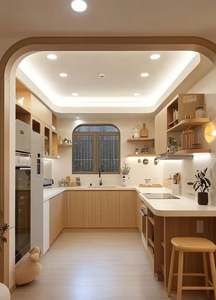 Armoires murales de cuisine de style minimaliste de haute qualité Complétez les conceptions de cuisine modernes avec une finition mate - Product Image 3