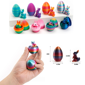 Huevo <span class=keywords><strong>de</strong></span> Conejito Impreso en 3D <span class=keywords><strong>de</strong></span> Fábrica, Escultura <span class=keywords><strong>de</strong></span> Huevo <span class=keywords><strong>de</strong></span> Pascua, Adorno <span class=keywords><strong>de</strong></span> Mesa Coleccionable <span class=keywords><strong>para</strong></span> el Hogar, Restaurante, Decoración <span class=keywords><strong>de</strong></span> Mesa Elegante - Product Image 1