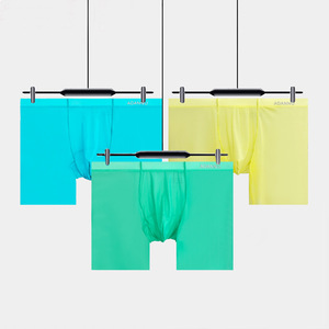2024 Hot Sales Sexy ADANNU Ice Summer <strong>Clear</strong> Gay Men Personality Man's Seamless High Elastic Transparent Cotton <strong>Boxer</strong> Underwear - Product Image 5