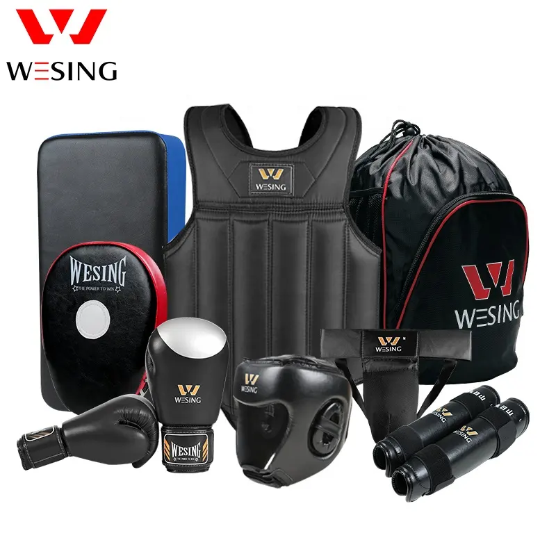 Wesing Custom Logo Professional Sanda Equipment Chest Protectors Martial Arts Protective Equipment