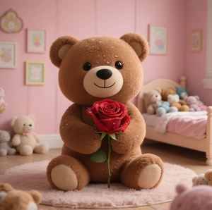 Oferta Caliente: Nuevo Estilo de Moda, Oso de Peluche Personalizado con Diseño Propio, Juguete de Peluche Realista de Animales Salvajes, Juguetes de Peluche Suaves y de Felpa para Habitación - Product Image 2