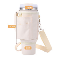 Sac isotherme réglable en polyester durable pour bouteille de 40 oz avec logo personnalisé – Offre spéciale
