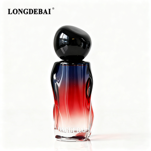 Factory Price Irregular Perfume Glass <b>Bottle</b> Empty Pump Sprayer Crimp 50ml Perfume <b>Bottle</b> with Paper Box - Product Image 4