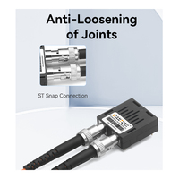 Módulo de Fibra Óptica Dual GIANTECH GT-MX130-T3 1X9, Conector ST, 2M, Bajo Consumo de Energía, 1310nm, 2KM, Multimodo, Suministro de Fábrica