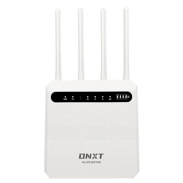 DNEXT OEM 4G LTE Wireless CPE Router with Sim Card 600Mbps 32 Users 4 External Antennas in Stock for Business Office Use
