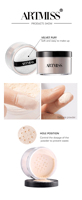 Meilleure poudre de maquillage, votre propre marque, maquillage du visage, poudre libre fixante, marque privée, fond de teint, poudre libre HD