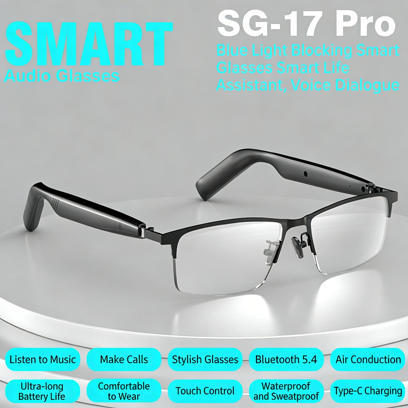 AI Smart Men Women Glasses Safety