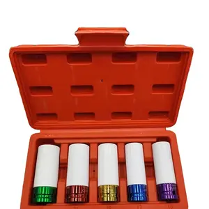 5 uds. 1/2 tomas neumáticas codificadas por colores 15mm 17mm 19mm 21mm 22mm