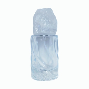 ขวดน้ำหอมหยกหรูหราแบบกำหนดเอง OEM ODM พร้อมฝาคริสตัลและฝาหิน - Product Image 1