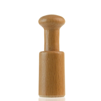 Outil de sertissage manuel pour flacons de parfum de 15 mm, sertisseur de col de flacon de parfum en bois, machine de capsulage manuelle pour flacons de parfum
