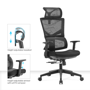 Executive Ergonomique Moderne Maison Personnel Meubles Mesh Inclinable À Gaz Pivotant <span class=keywords><strong>Chaise</strong></span> Tournante Bureau - Product Image 4