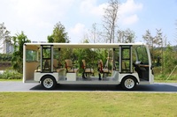 Bus touristique électrique de fabricant professionnel 23 sièges batterie lithium-ion véhicule d'escalade longue endurance