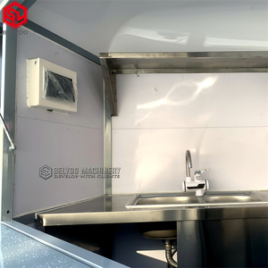 Rimorchio cibo multifunzione personalizzato con accetta rimorchio Mobile per cibo da strada a forma di <span class=keywords><strong>zucchero</strong></span> Drink Vintage Bar negozio di rimorchio per cavalli - Product Image 6