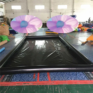 <span class=keywords><strong>Tapis</strong></span> de lavage gonflable portatif de véhicule de bâche hermétique adaptée aux besoins du client de PVC - Product Image 5