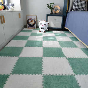 Peluche Puzzle tappetino Alfombra Diy piombo <span class=keywords><strong>multicolore</strong></span> senza piombo Eva peluche tappetino tappeti da salotto <span class=keywords><strong>tappeto</strong></span> Colchoneta - Product Image 3