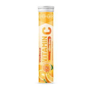 Vitahealthy OEM/ODM private label fornitura di fabbrica Halal naturale organico vitamina C <span class=keywords><strong>compresse</strong></span> effervescenti migliorare l'immunità - Product Image 2