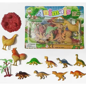 Ensemble de jouets en plastique pour animaux Jinming, vente en gros, mini-dinosaures - Product Image 3