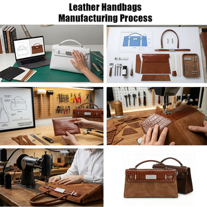 usine personnalisé en gros nouvelle dame sacs à main mode Style en cuir véritable dames épaule fourre-tout sac à main femmes - Product Image 6