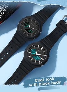 SANDA 6016 nueva moda 2022 de lujo Casual relojes deporte impermeable cuarzo reloj de pulsera Digital estilo <span class=keywords><strong>G</strong></span> <span class=keywords><strong>Shock</strong></span>, relojes de las mujeres - Product Image 3